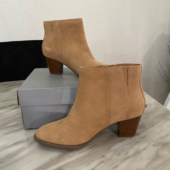 Vionic Genuine Suede Ankle Boots - Picture 2 of 6